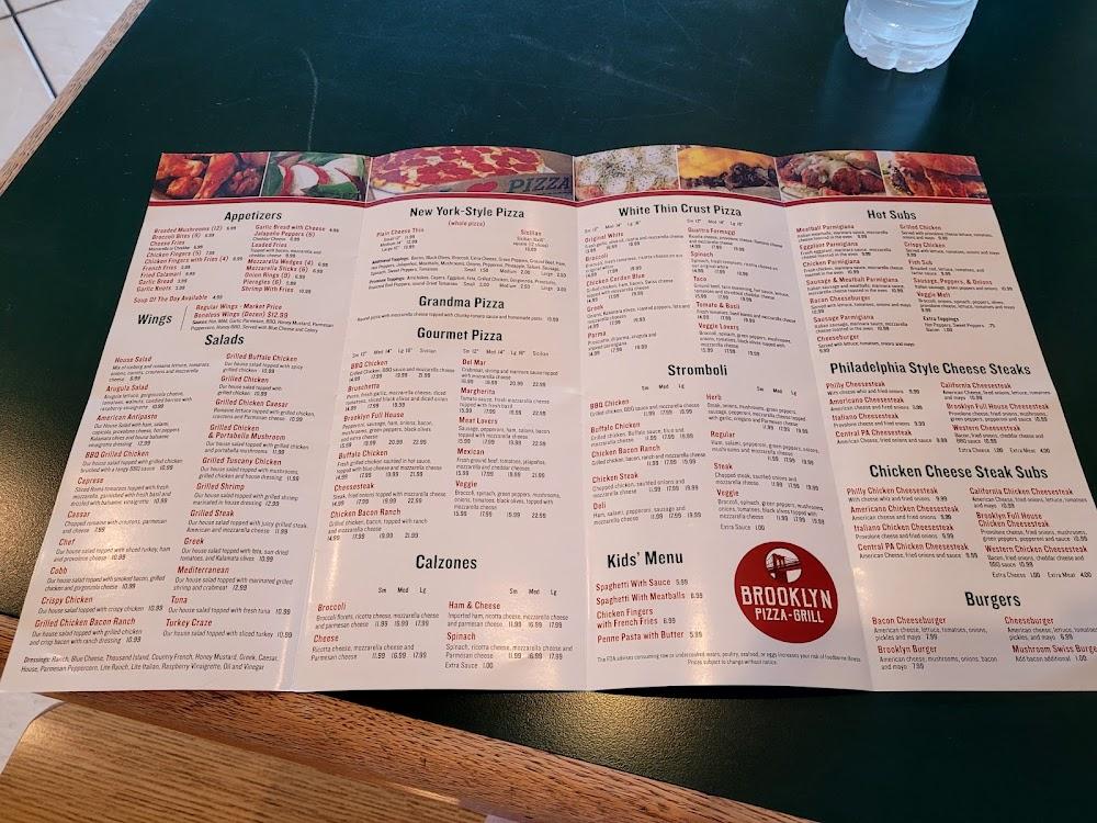 Brooklyn Pizza - Grill Menu image 3